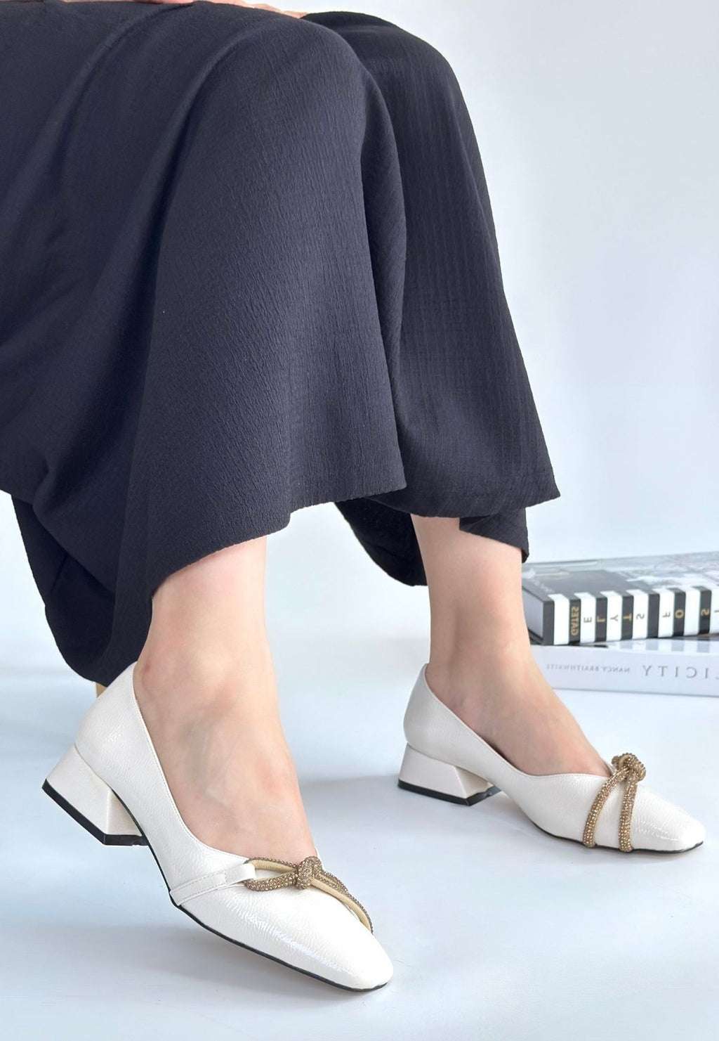 Estay Ten Rugan Topuklu Ayakkabı