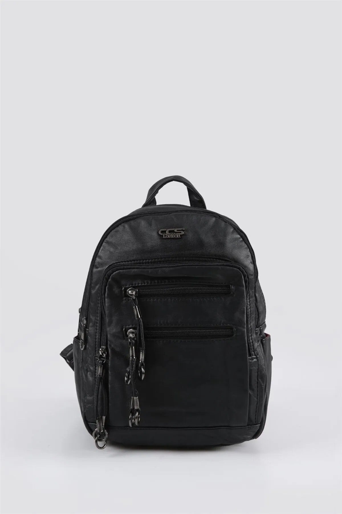 Owert Siyah Cilt Sırt Çantası