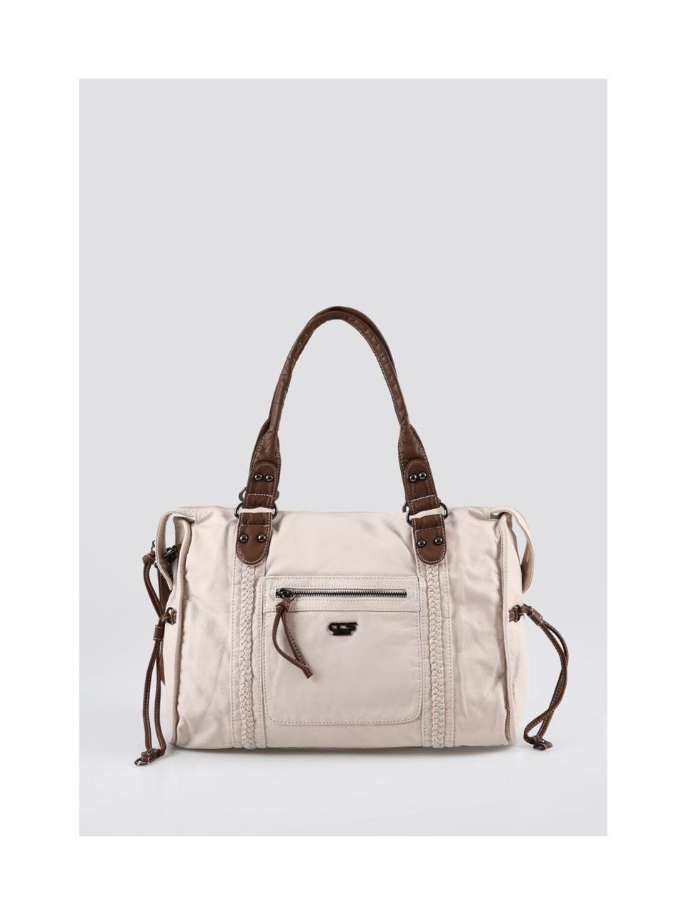 Muert Bej Cilt Omuz Askılı El Çantası