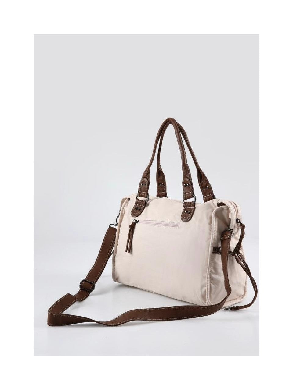 Muert Bej Cilt Omuz Askılı El Çantası