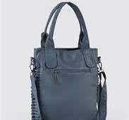 Deay Mavi Cilt Omuz Çantası