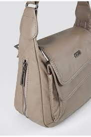 Jelli Vizon Cilt Omuz Çantası