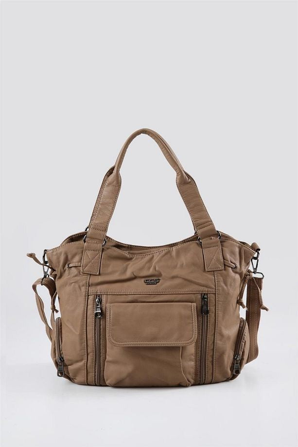 Giwer Vizon Cilt Omuz Çantası