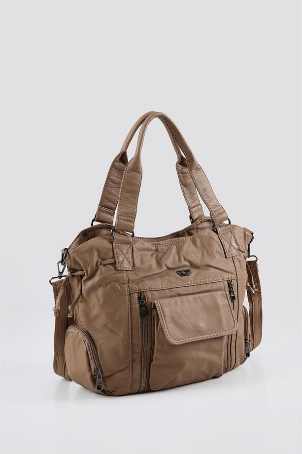 Giwer Vizon Cilt Omuz Çantası