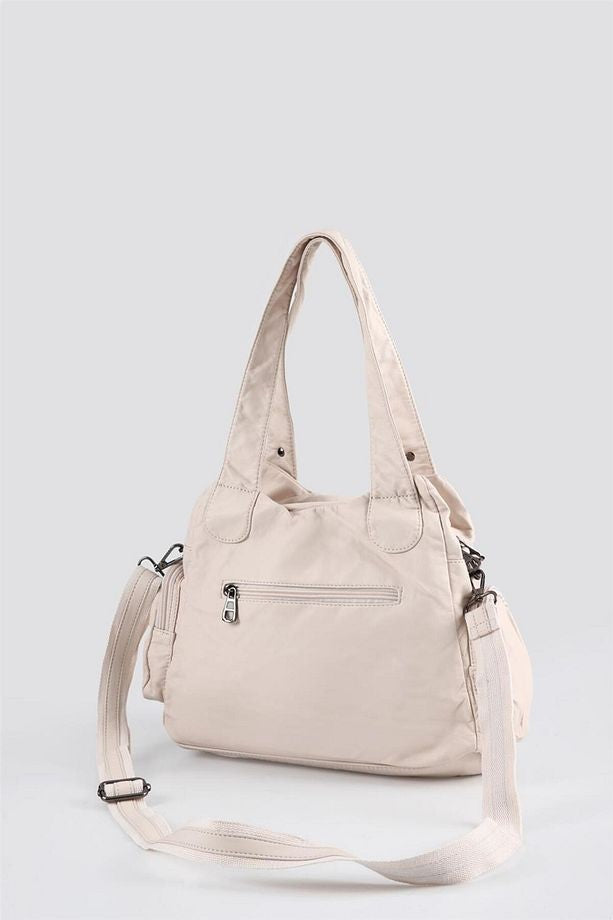 Miver Bej Cilt Omuz Çantası