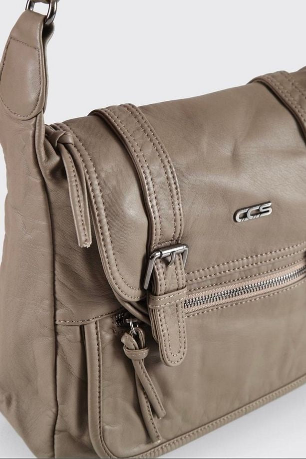 Liye Vizon Cilt Omuz Çantası