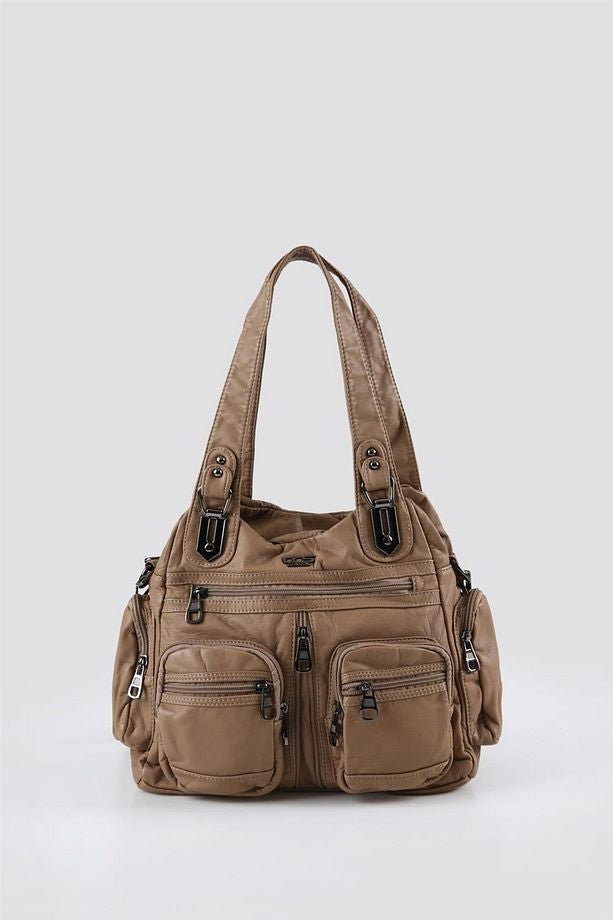 Diwer Vizon Cilt Omuz Çantası