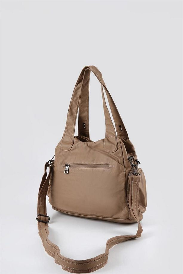 Diwer Vizon Cilt Omuz Çantası