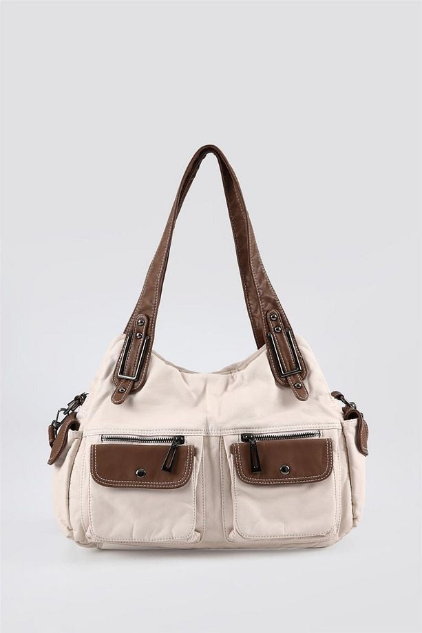 Oten Bej Cilt Omuz Çantası