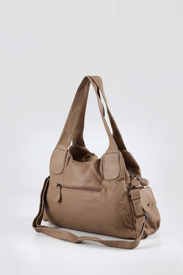 Batti Vizon Cilt Omuz Çantası