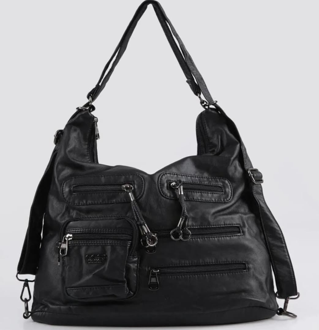 Jinsa Siyah Cilt Çanta