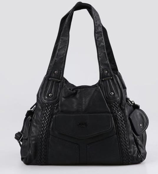 Batti Siyah Cilt Omuz Çantası