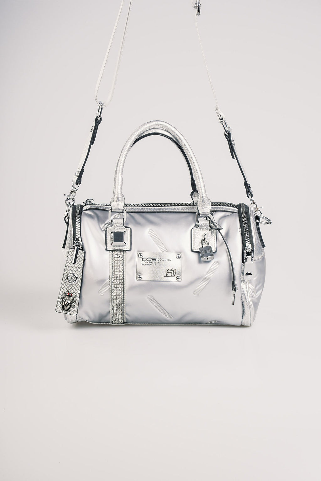 Stella Gri Cilt Omuz Çantası