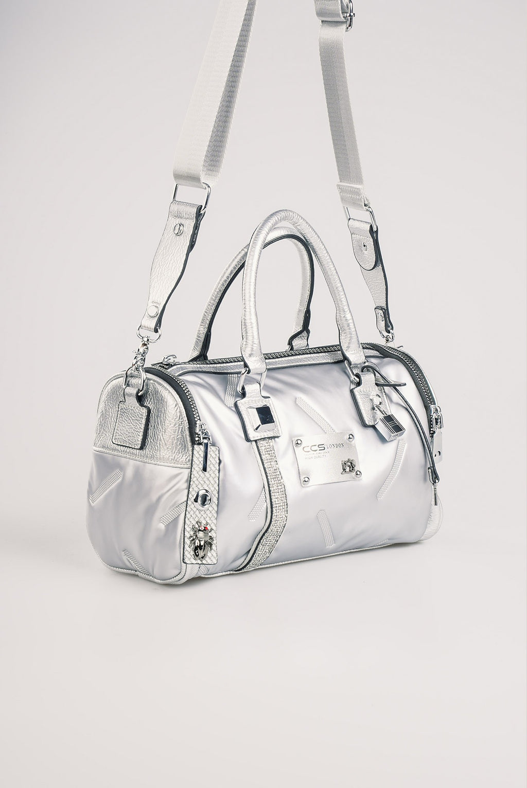 Stella Gri Cilt Omuz Çantası