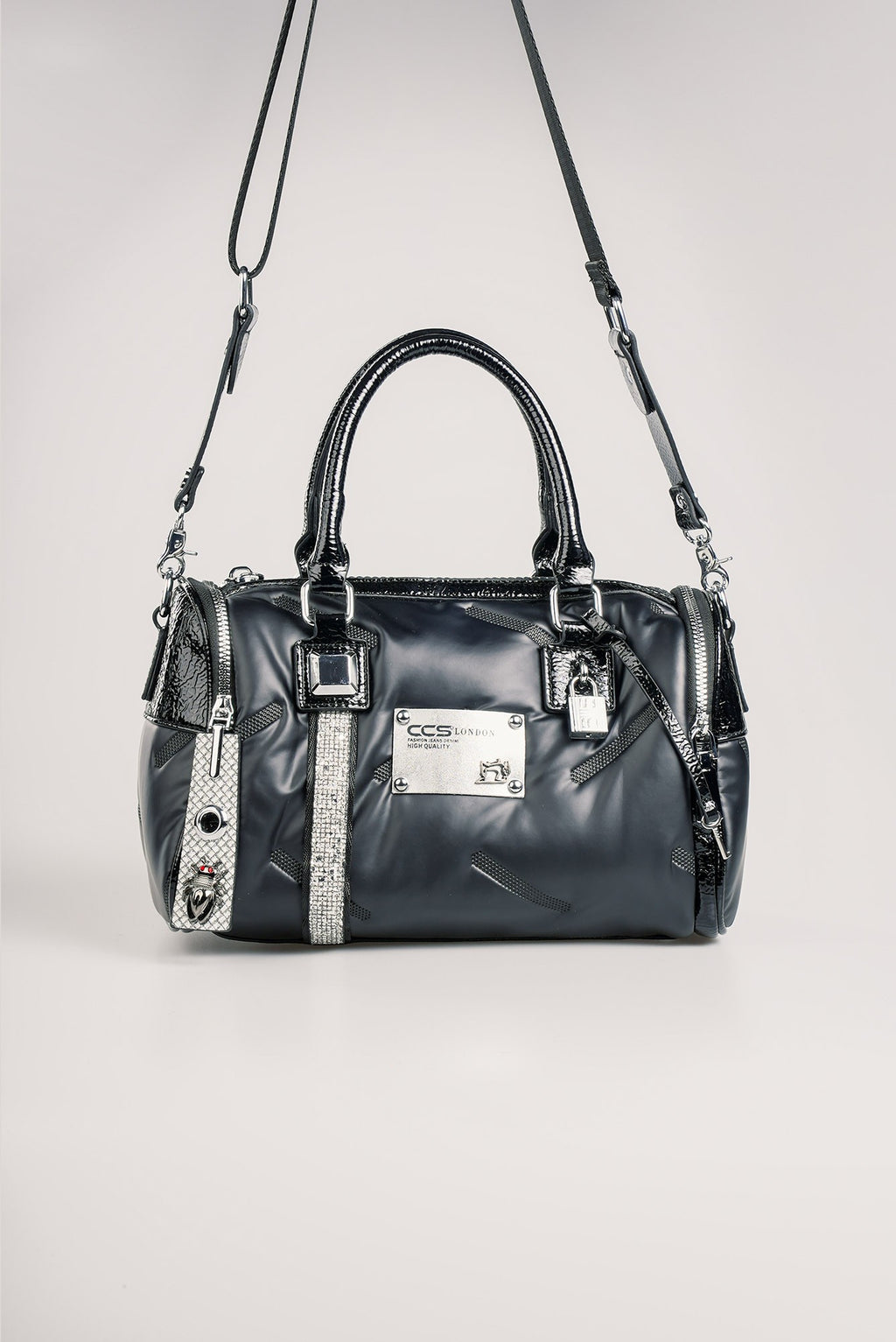 Stella Siyah Cilt Omuz Çantası