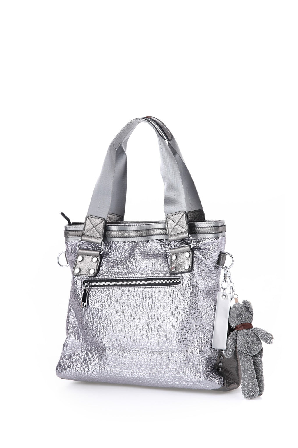 Bagi Gri Cilt Omuz Çantası